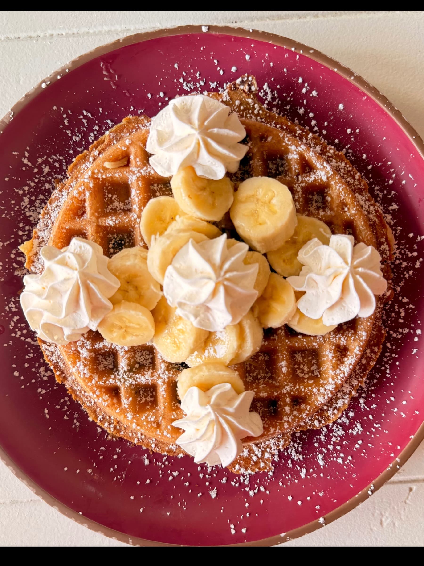 Fruit of the Day Blueberry & Banana Waffle Image