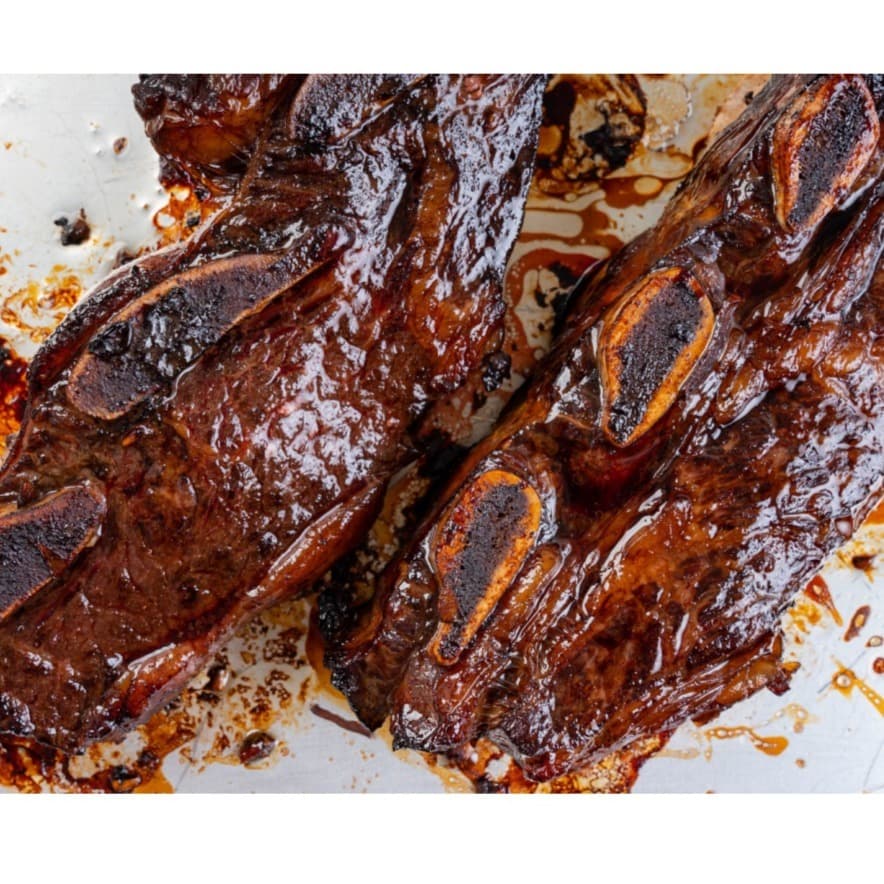 Barbecue Beef Ribs Image